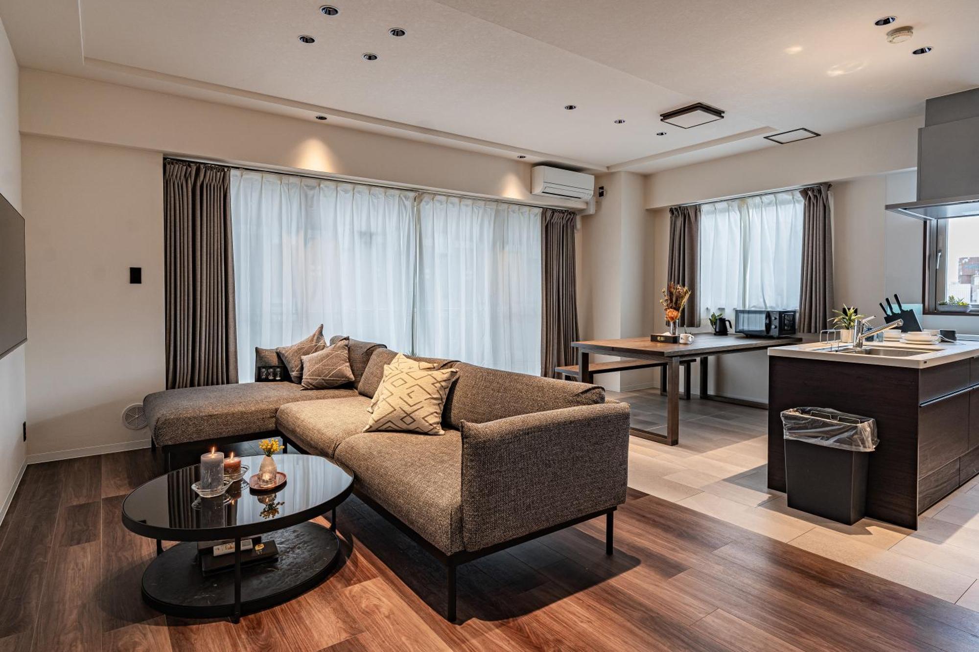 Apartment Hotel 11 Shinsaibashi Amemura Осака Екстер'єр фото