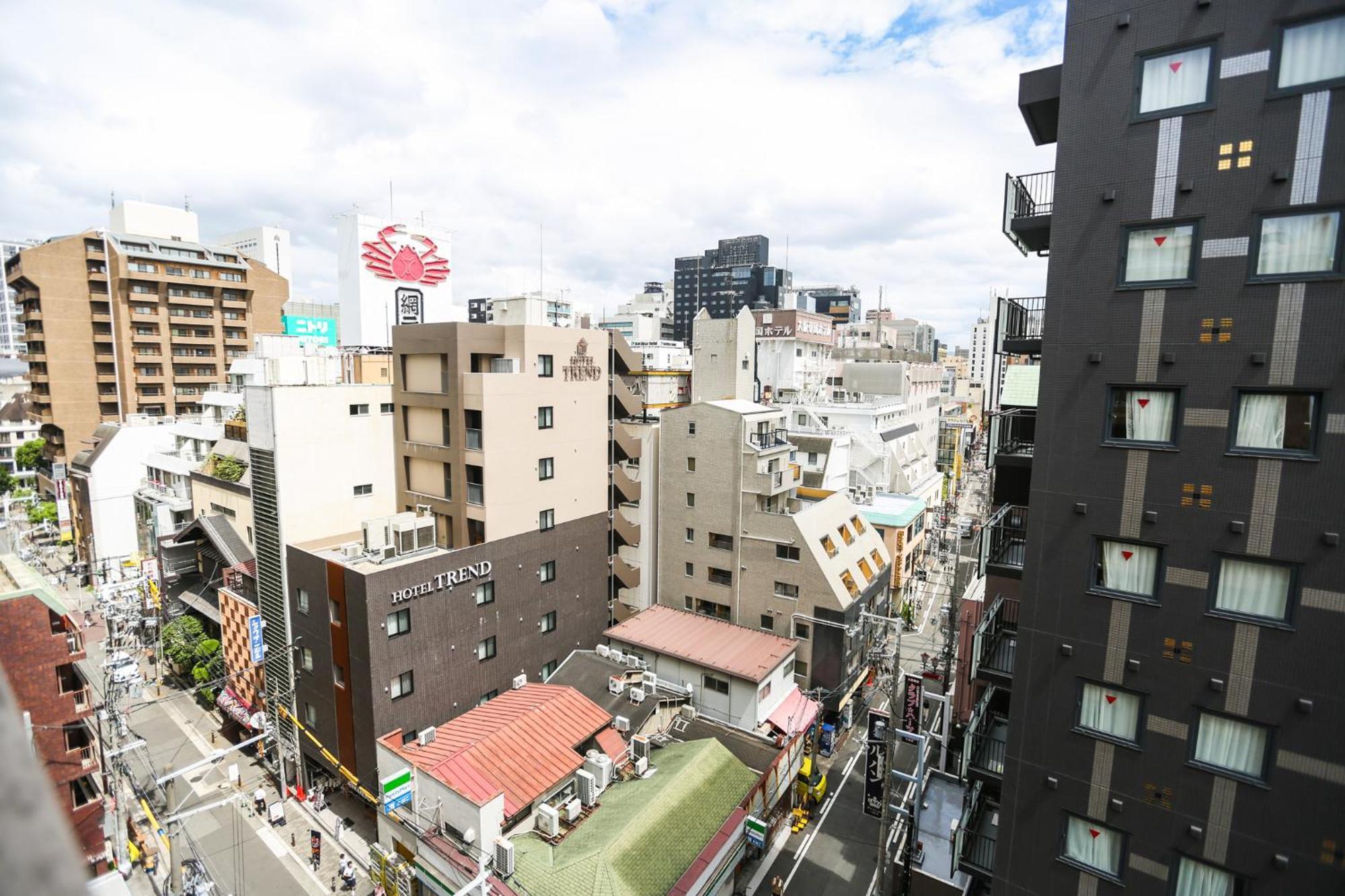 Apartment Hotel 11 Shinsaibashi Amemura Осака Екстер'єр фото