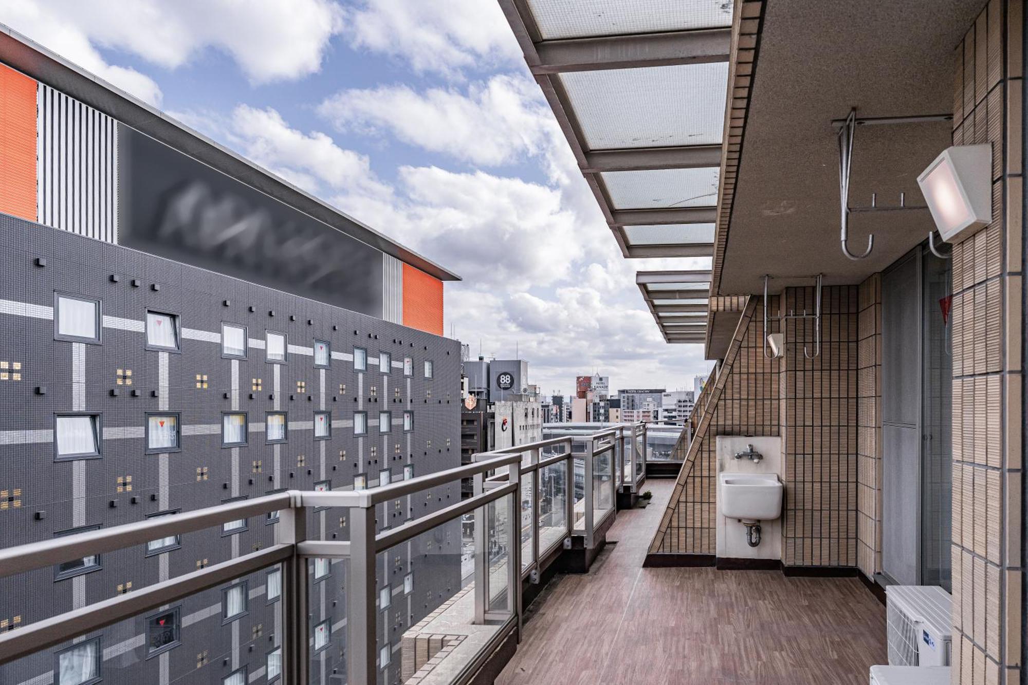 Apartment Hotel 11 Shinsaibashi Amemura Осака Екстер'єр фото